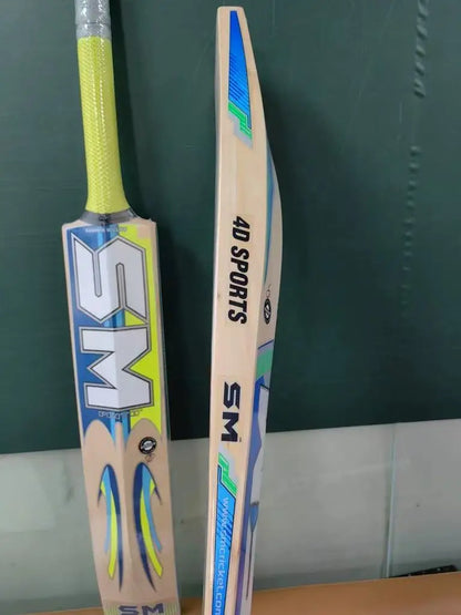 Outdoor Sports Kashmir Willows cricket racket with wooden sports bat for training