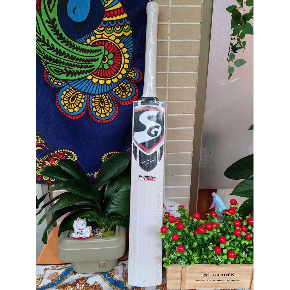 Outdoor Sports Kashmir Willows cricket racket with wooden sports bat for training